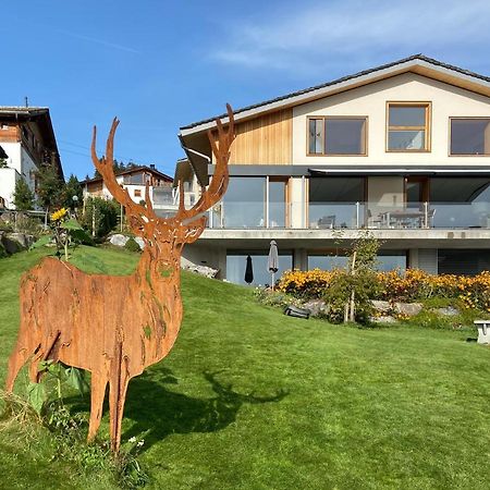 Casa Admisa, Spektakulaere Aussicht, Ski In And Out, Hochwertige Einrichtung, Valserstein Und Eiche Flims Exterior photo